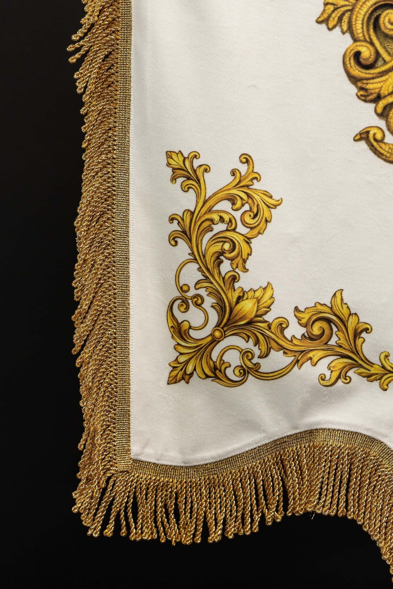 Chorągiew maryjna drukowana dwustronna z symbolem Serca i monogramem - alba.pl