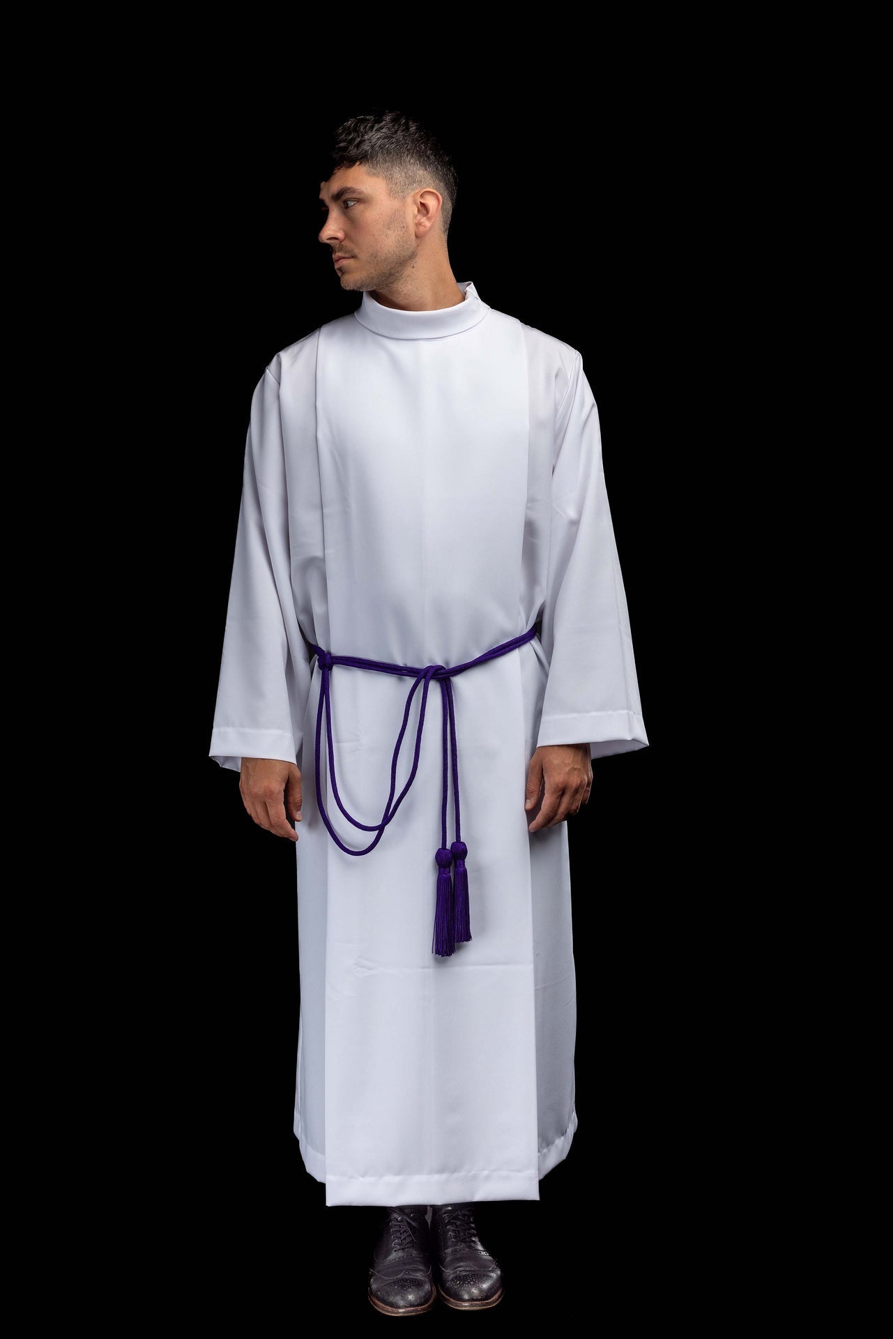Cingulum liturgiczne fioletowe - alba.pl