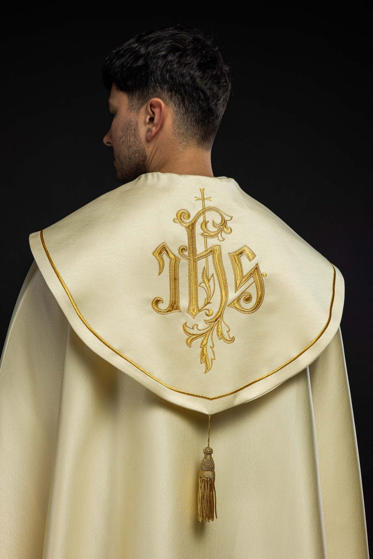 Kapa Eucharystyczna IHS Satyna Nabłyszczana - Polska Produkcja - alba.pl