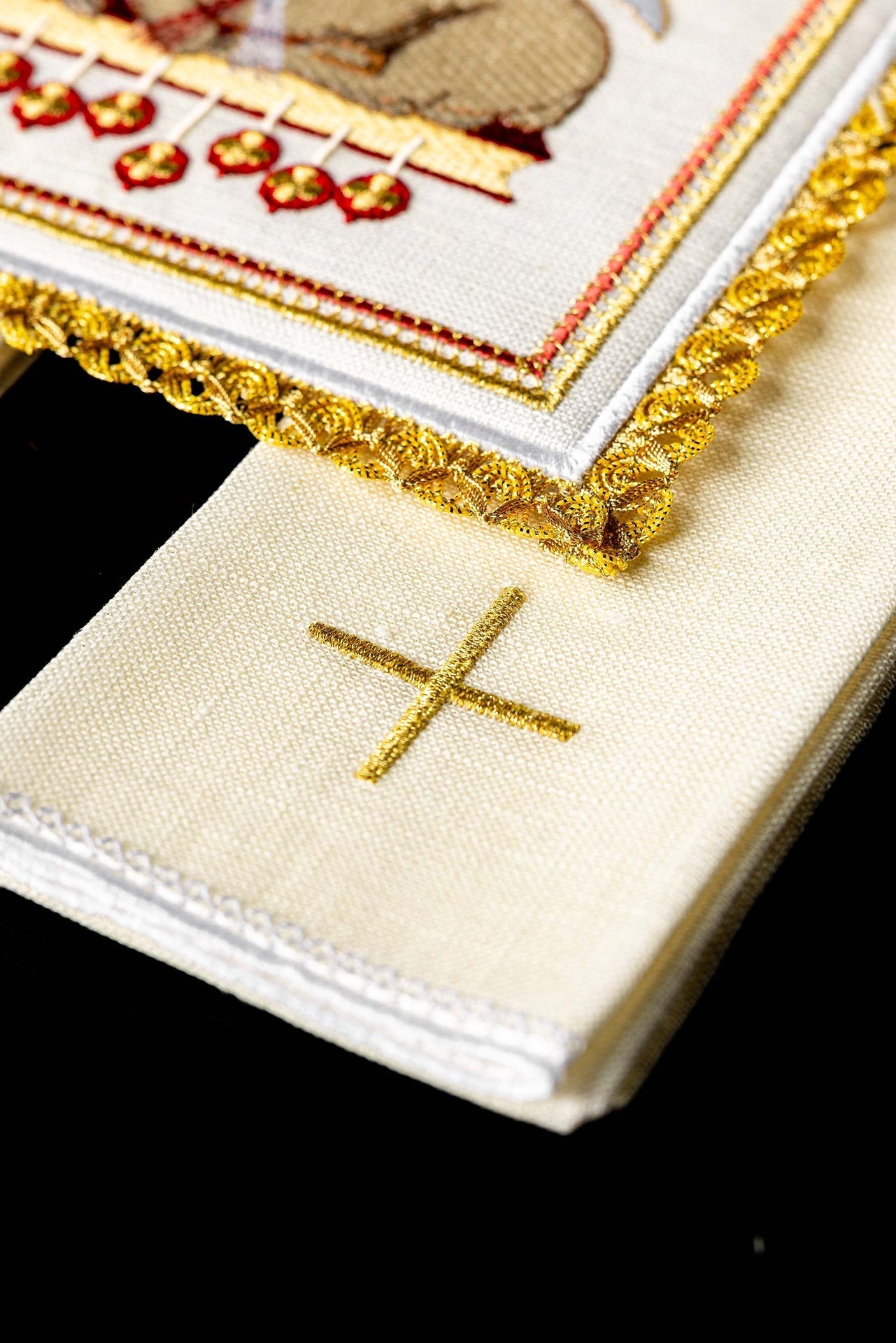 Komplet Kielichowy Lniany Baranek Eucharystyczny - Alba Pl - alba.pl