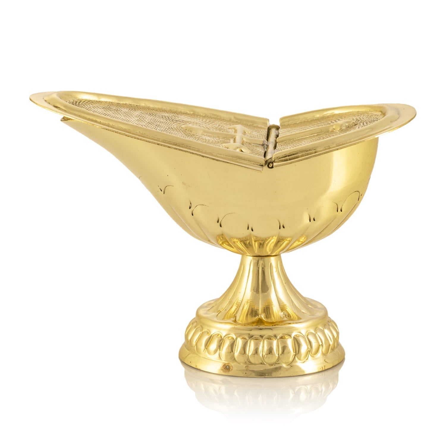 Łódka Mszalna Mosiężna na Kadzidło - Elegancka Liturgia - alba.pl