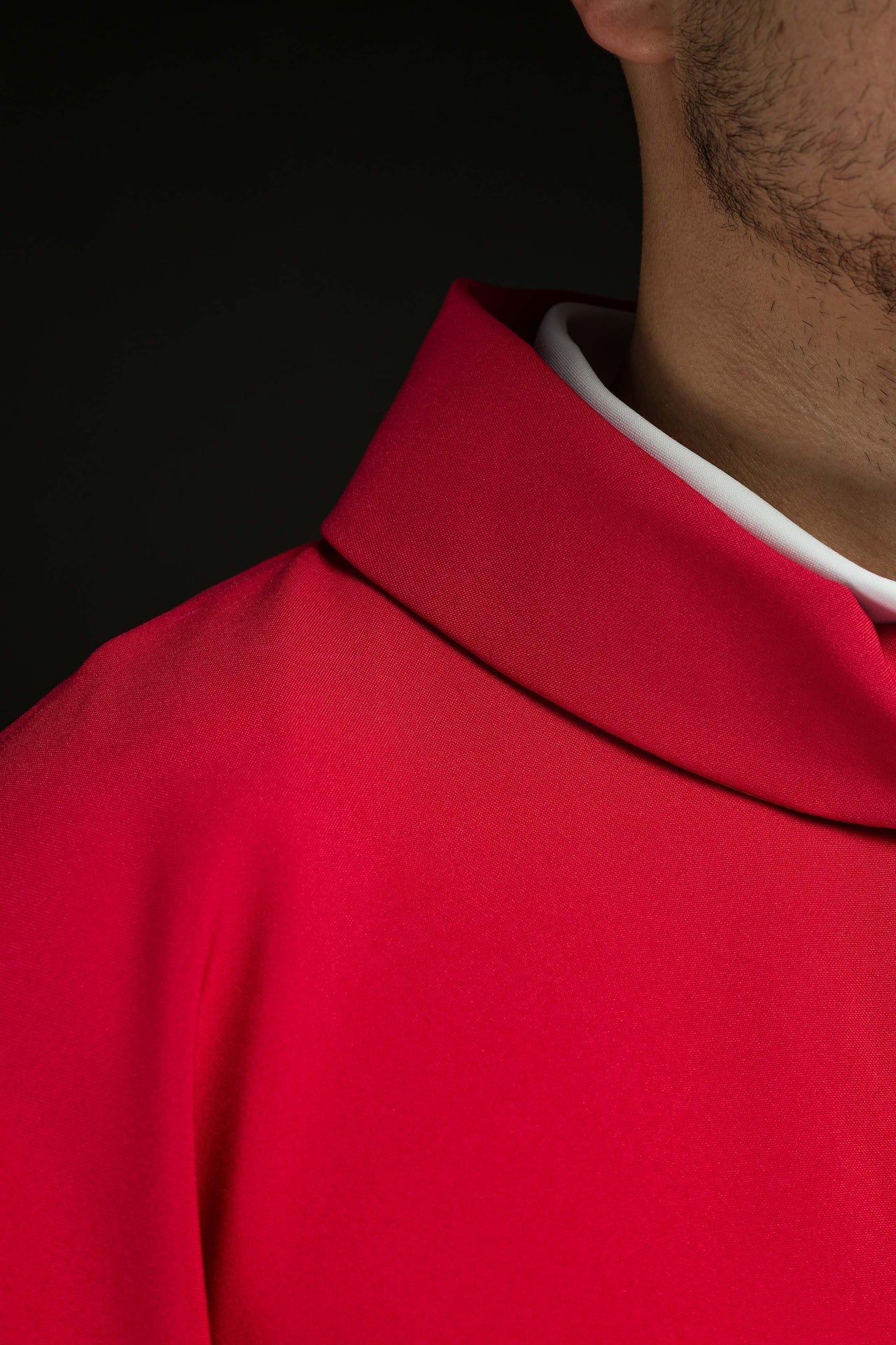 Ornat Liturgiczny Czerwony Kielich Krzyż i Winogrona z Haftem - alba.pl