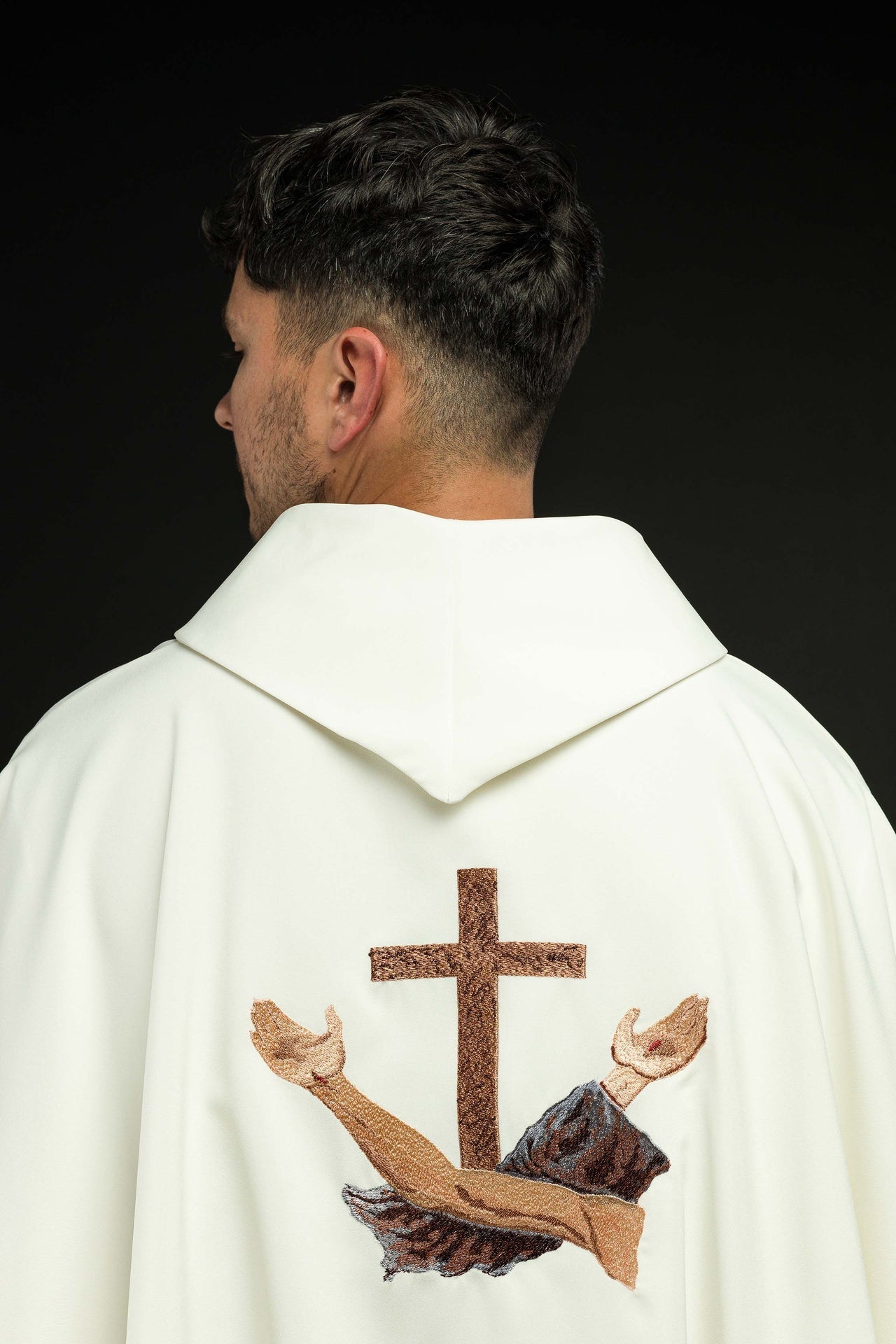Ornat Liturgiczny z Krzyżem Tau Franciszkańskim - Polski Produkt - alba.pl