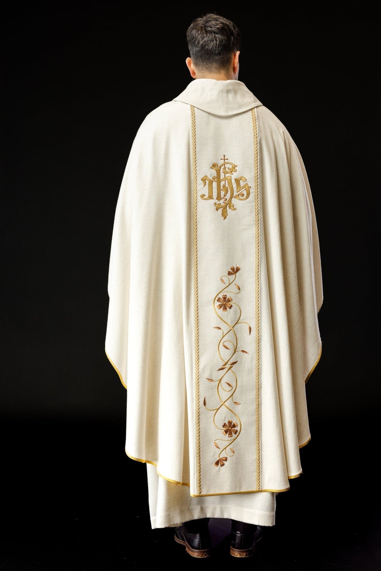 Ornat Liturgiczny Złoty Haft Święty Józef - Polski Produkt - alba.pl
