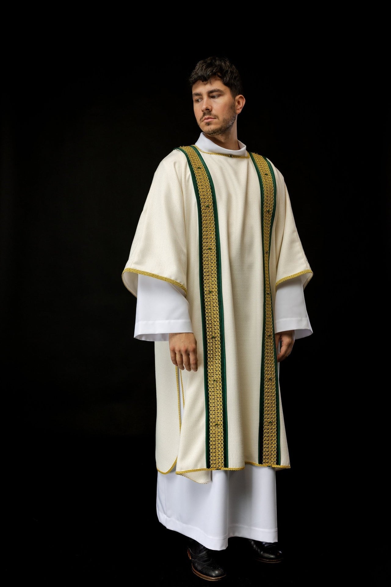 Ręcznie Wykonana Dalmatyka z Kamieniami - Kolekcja Handmade 1001 - alba.pl
