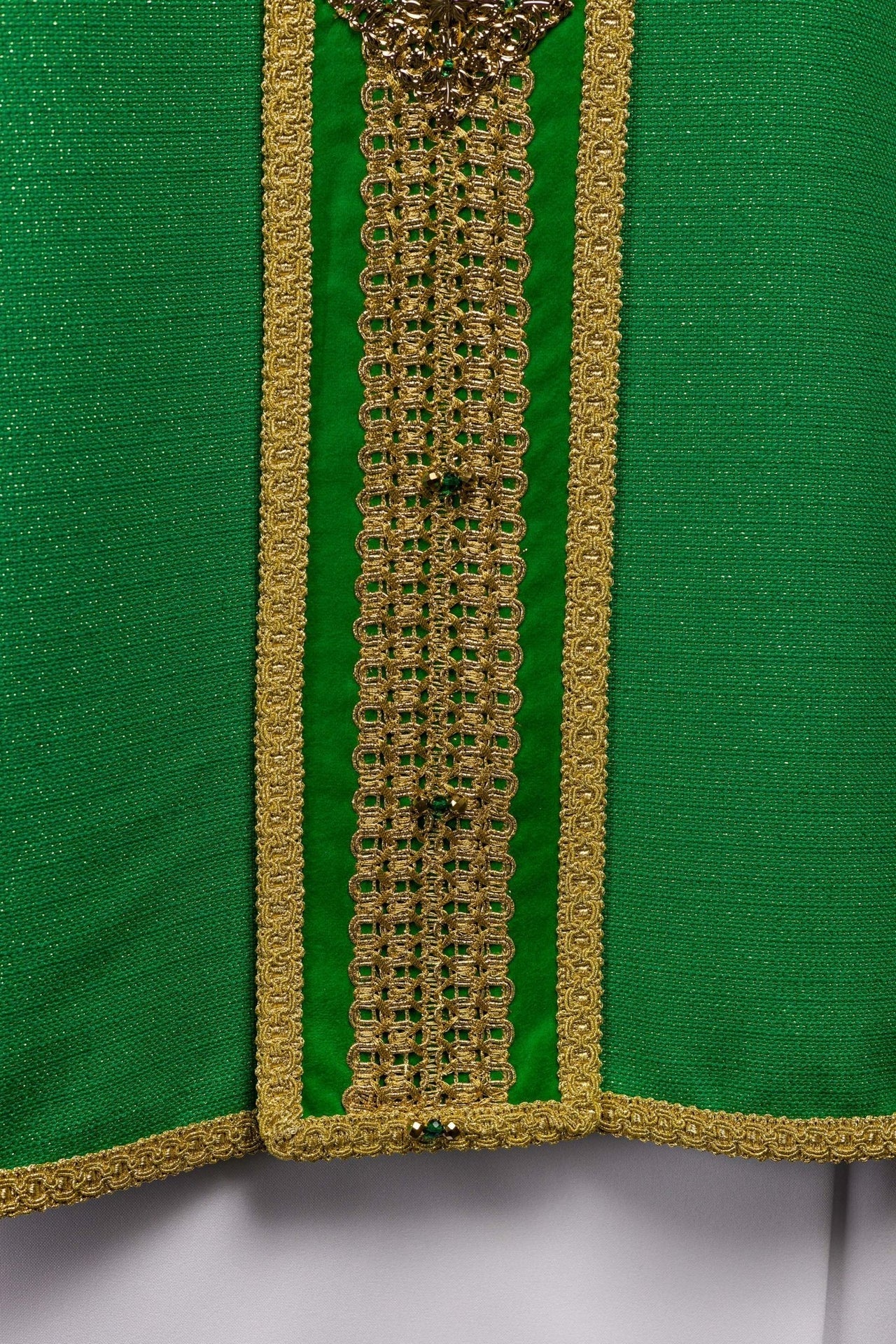 Ręcznie Wykonany Ornat z Kamieniami Naturalnymi Handmade 7001 - alba.pl