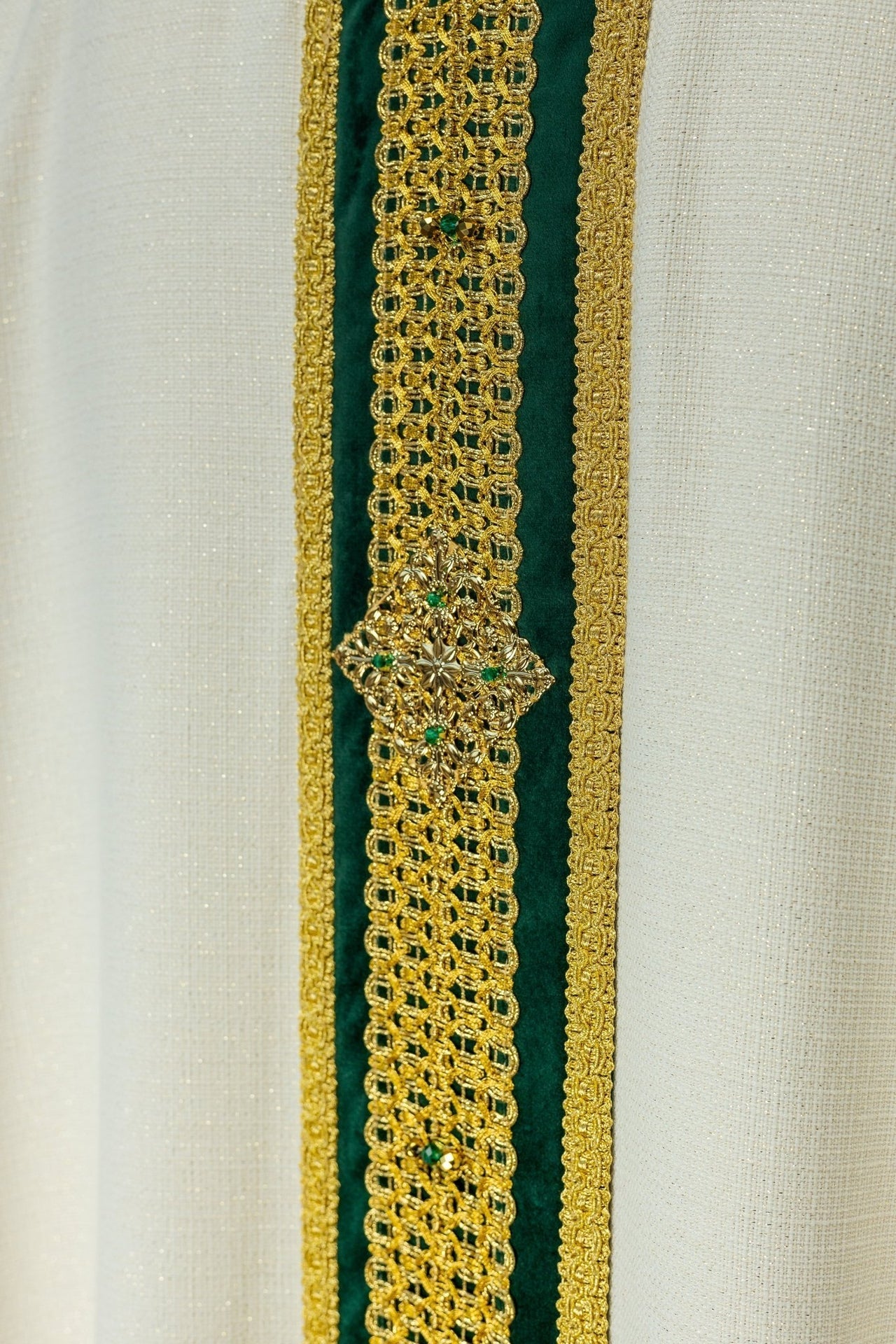 Ręcznie Wykonany Ornat z Kamieniami Naturalnymi Handmade 7001 - alba.pl