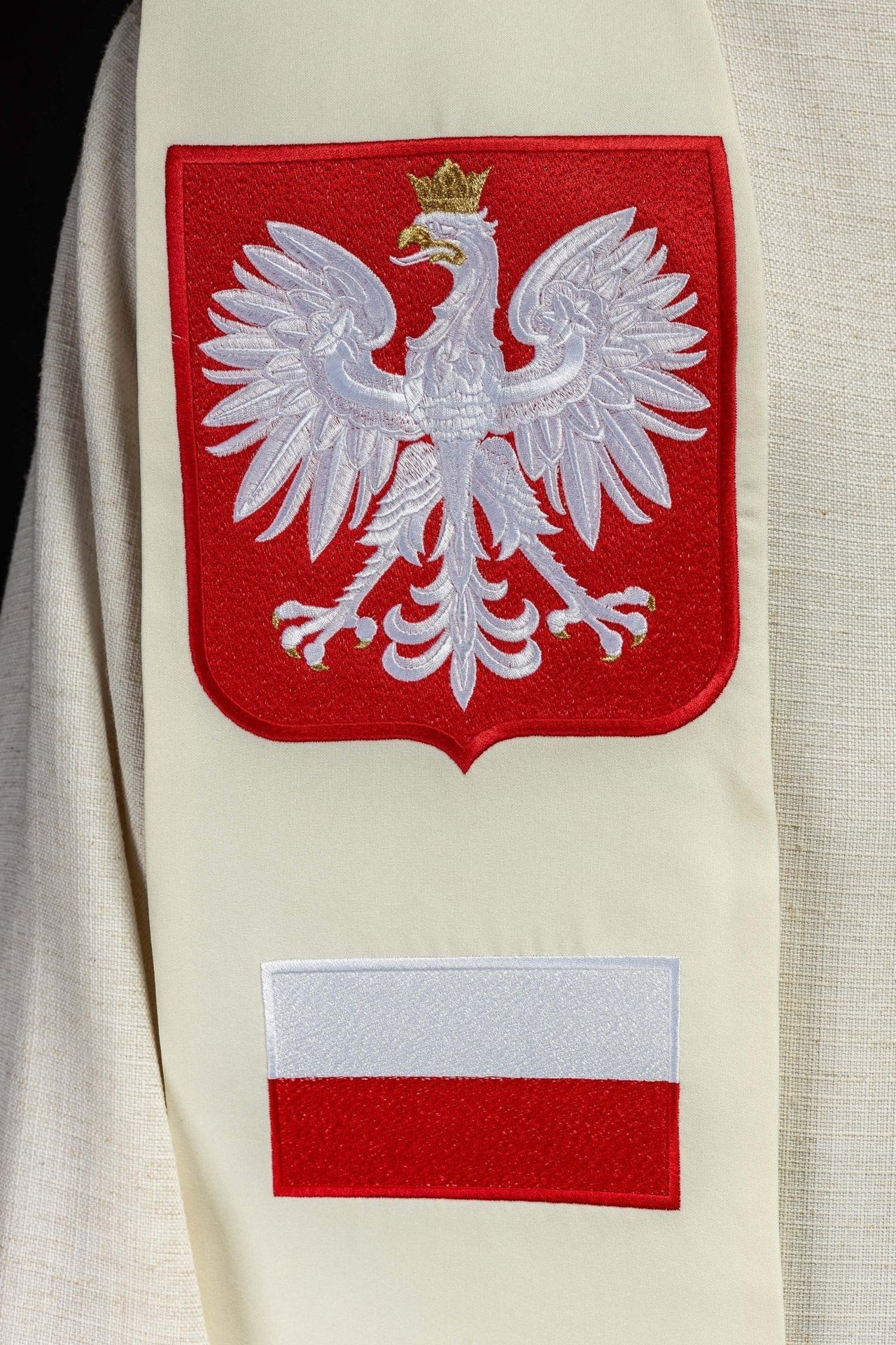 Stuła Maryjna Haftowana Matka Boska Częstochowska Królowa Polski - alba.pl