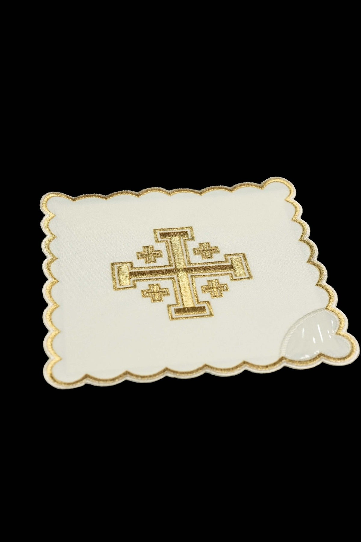 Zestaw Palek Liturgicznych z Haftem Krzyża Jerozolimskiego - alba.pl