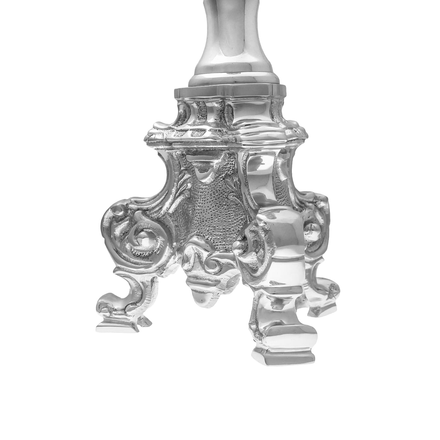 Lichtarz - mosiądz - nikiel - 60 cm - ORNATY.PL