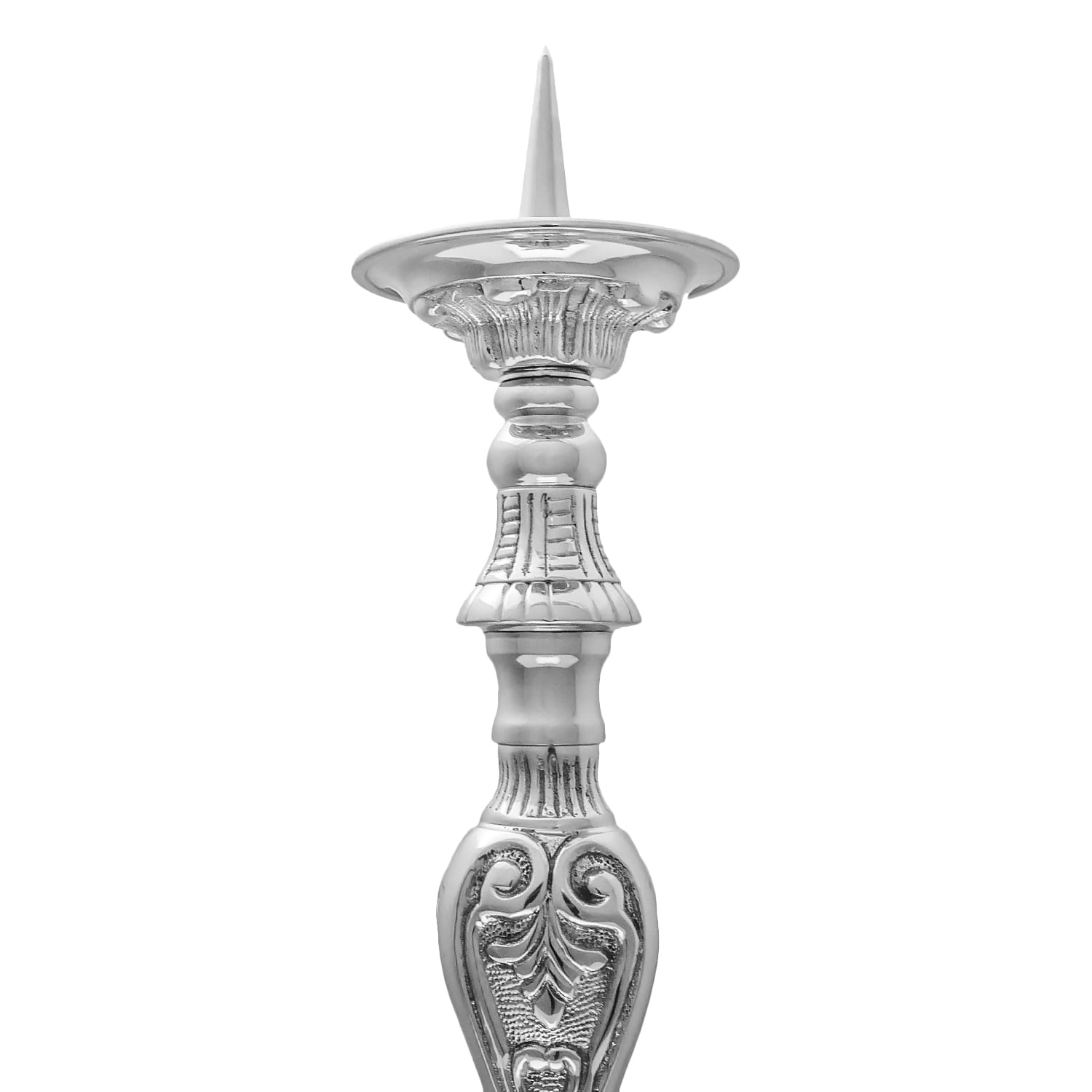 Lichtarz - mosiądz - nikiel - 60 cm - ORNATY.PL