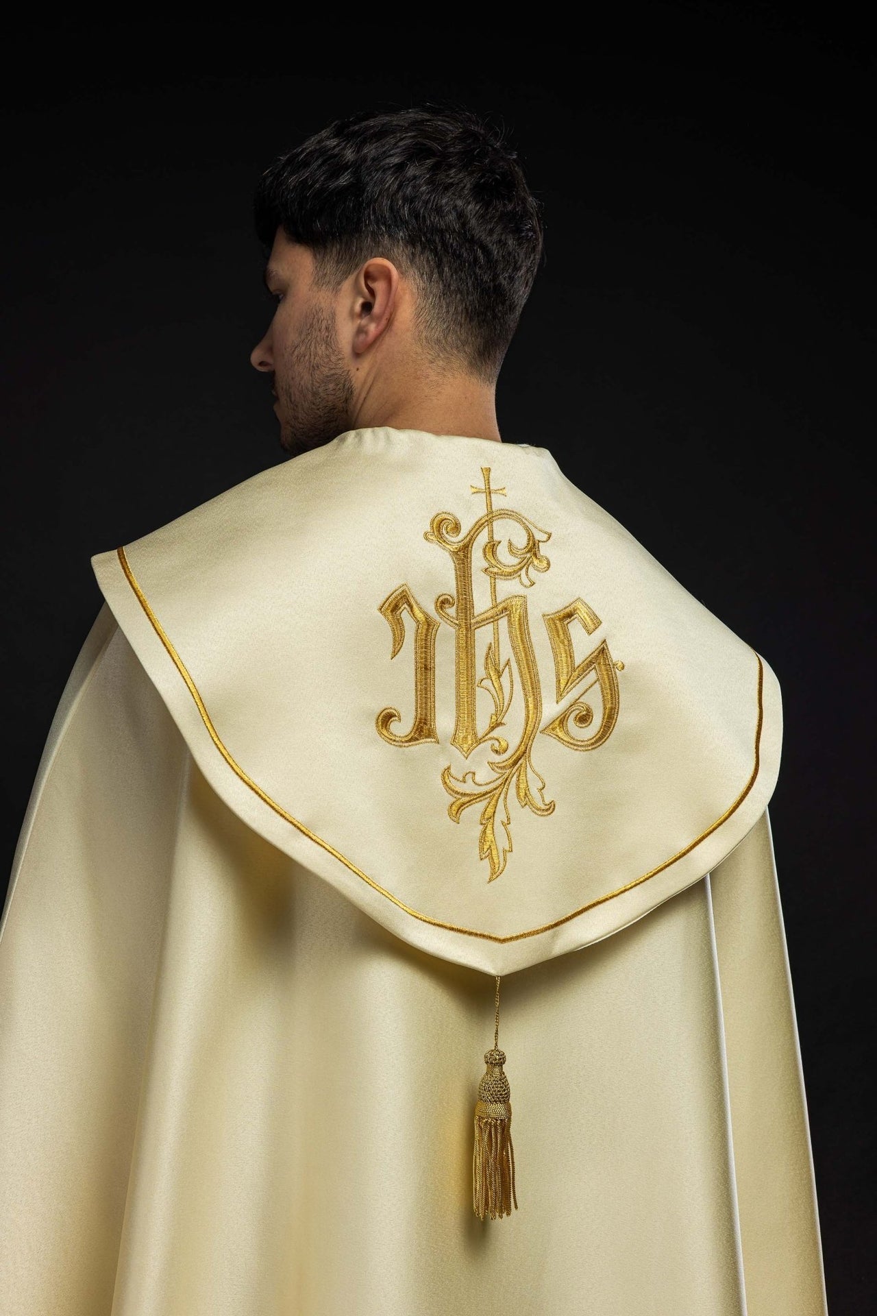 Kapa Eucharystyczna IHS Satyna Nabłyszczana - Polska Produkcja - alba.pl
