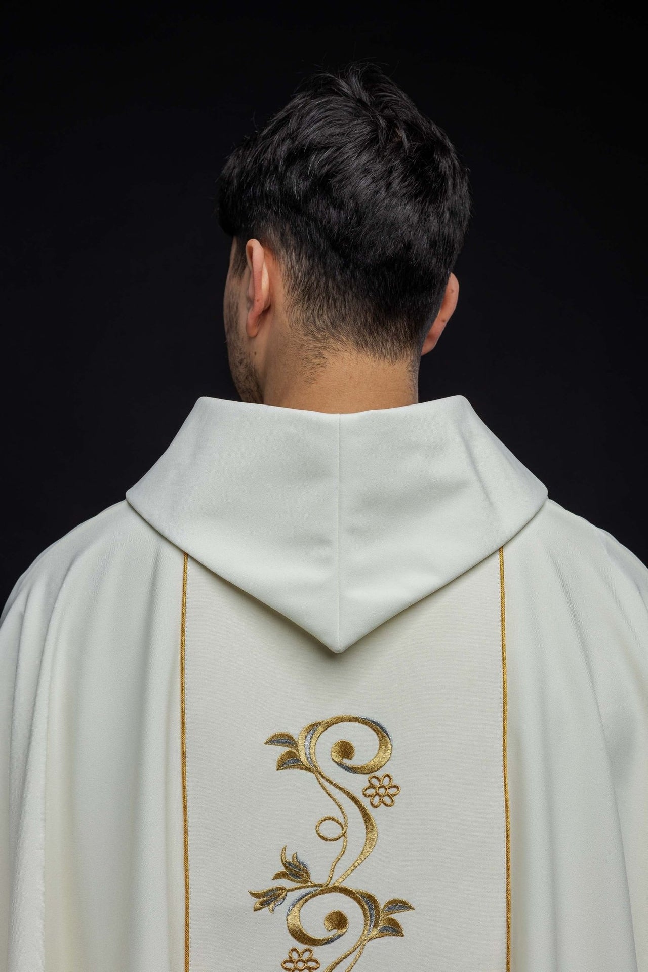 Ornat Liturgiczny Złoty Haft Trójca Święta ze Stułą - alba.pl