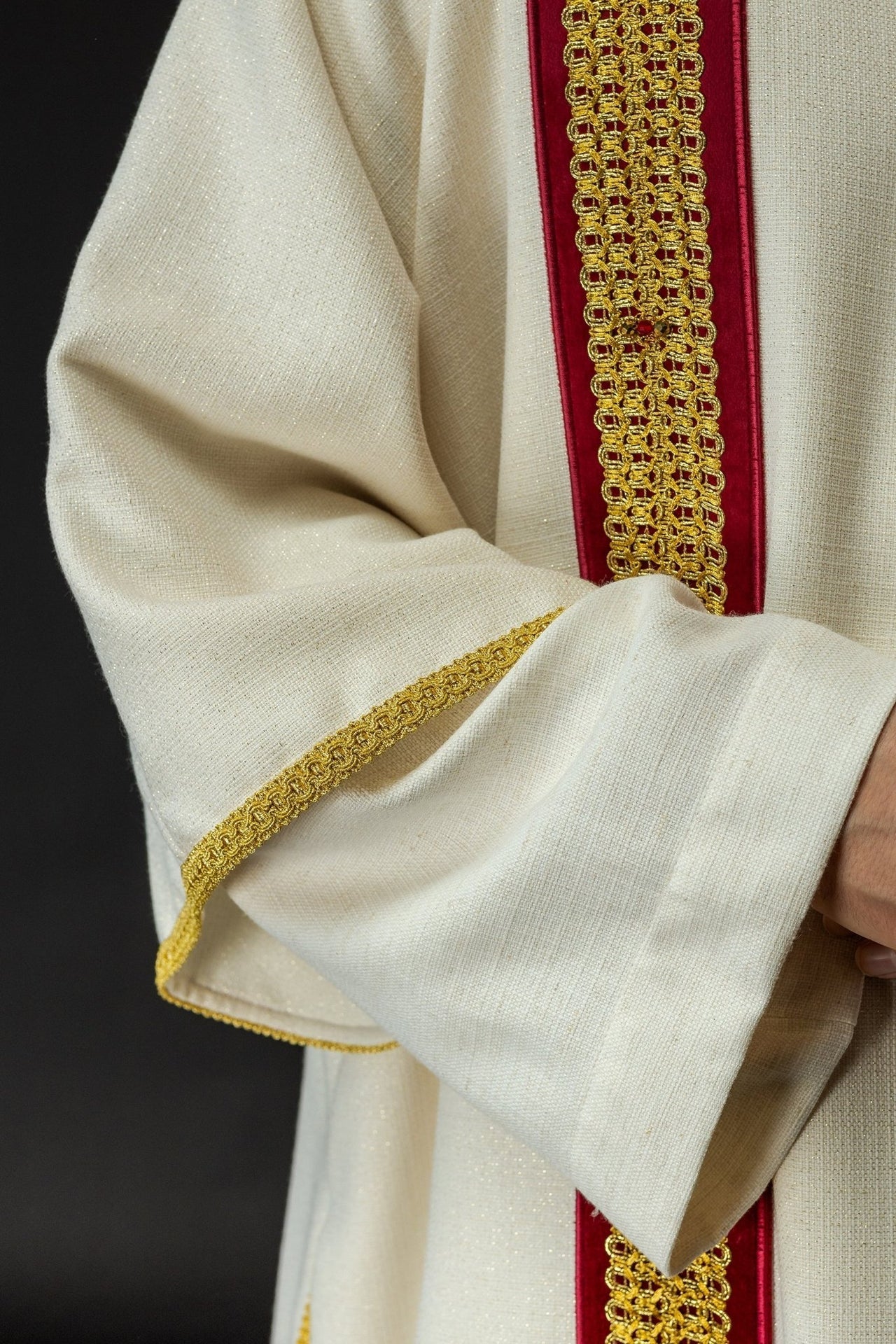 Ręcznie Wykonana Dalmatyka z Kamieniami Naturalnymi - Kolekcja Handmade 1001 - alba.pl