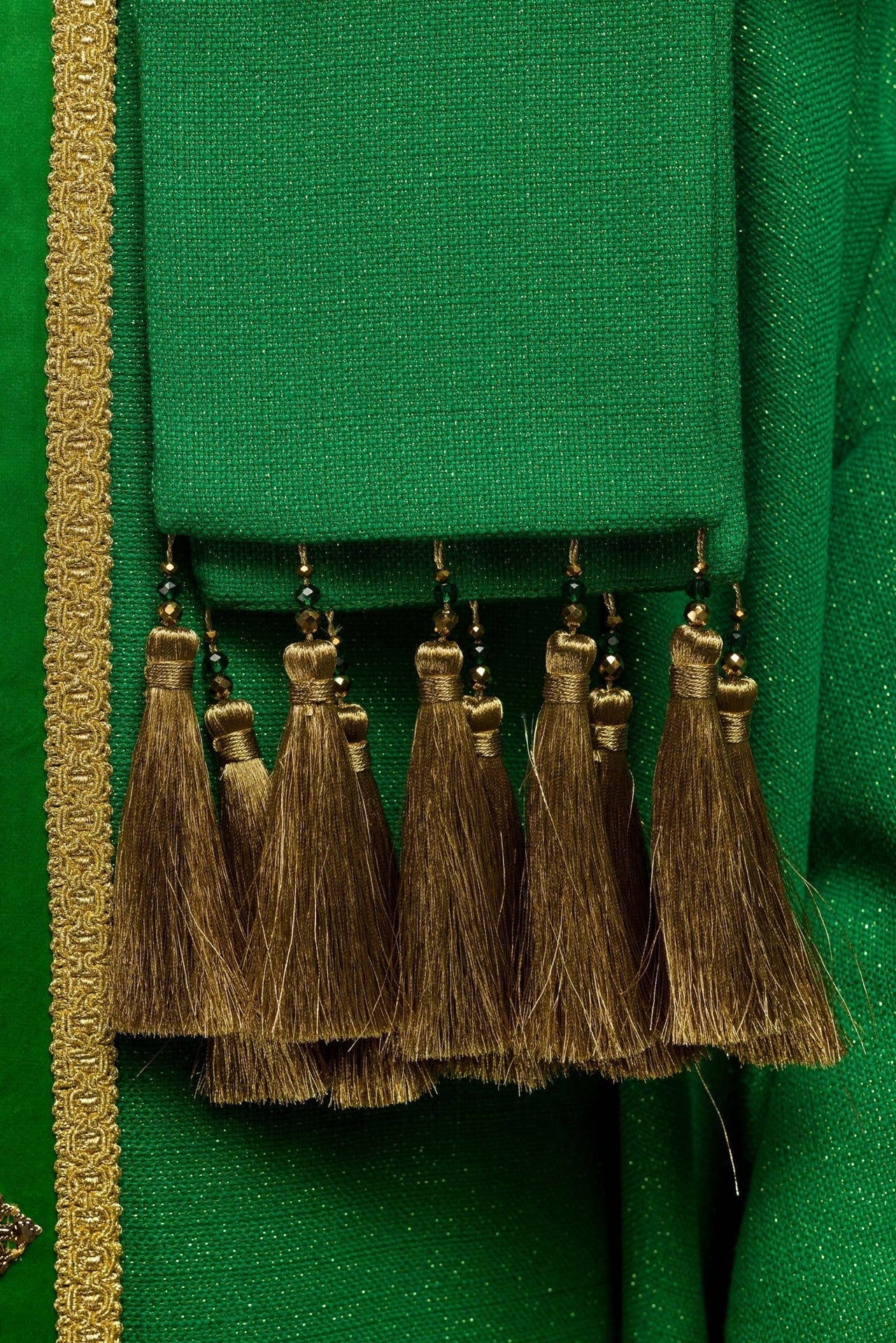 Ręcznie Wykonany Ornat z Kamieniami Naturalnymi Handmade 7001 - alba.pl