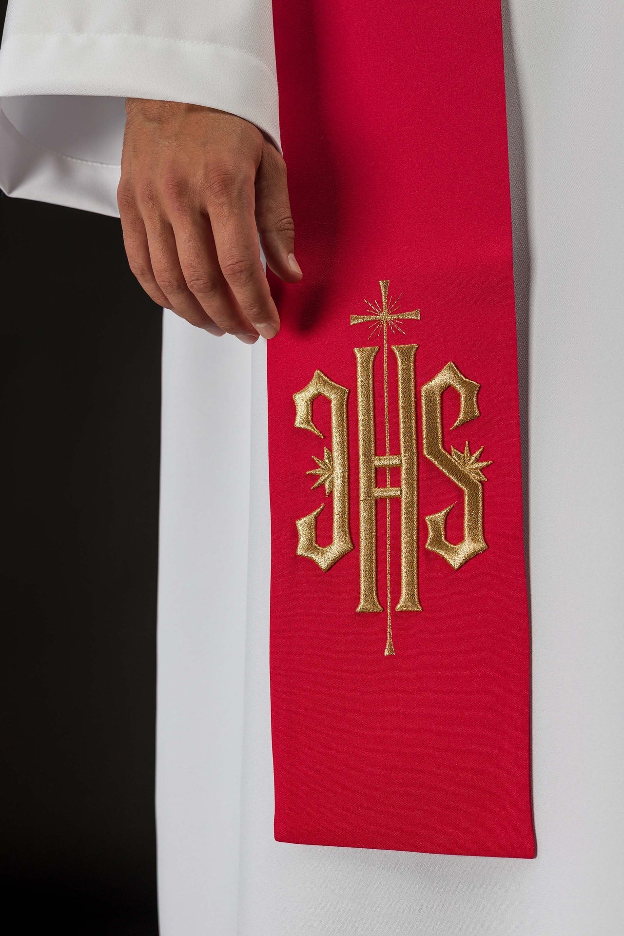 Stuła Kapłańska Haftowana Święty Florian - Polska Produkcja - alba.pl