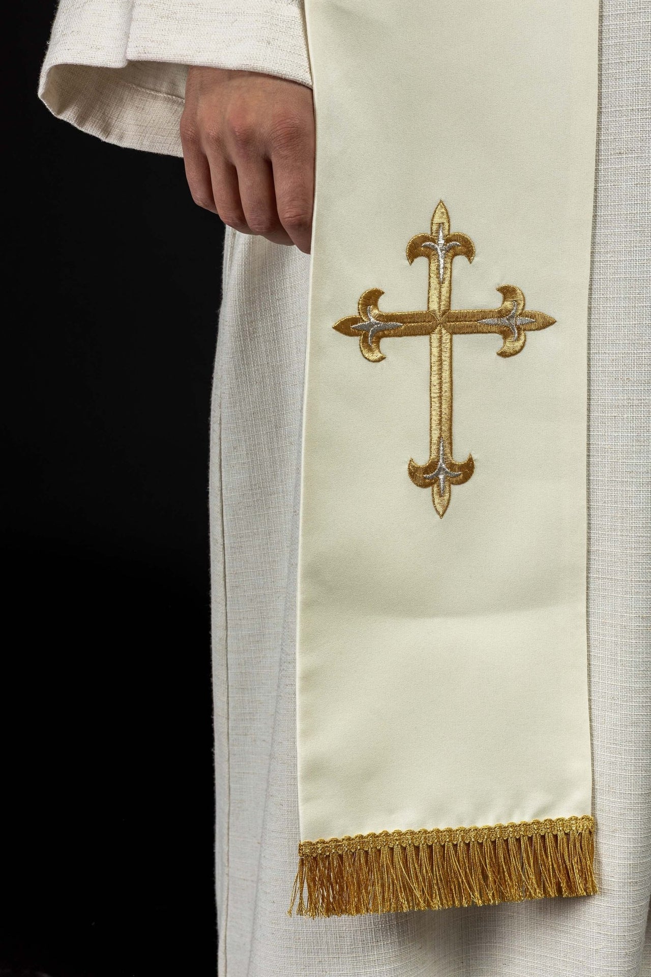 Stuła Maryjna Haftowana Matka Boska Częstochowska Królowa Polski - alba.pl